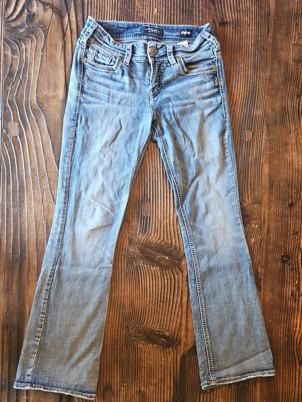 Silver Jeans Light Blue Flare Jeans